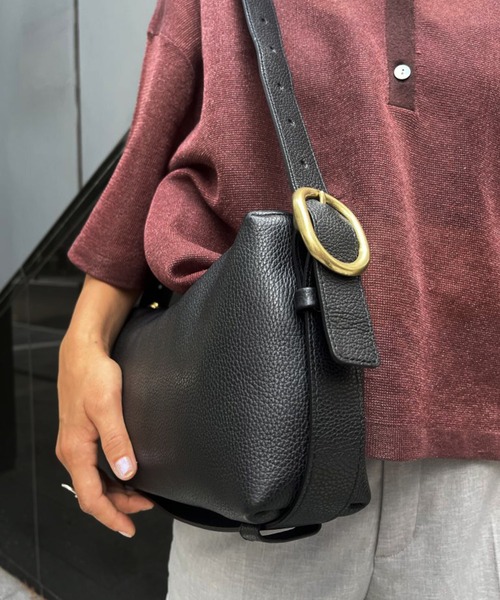 Scrap Book(スクラップブック)の「【TOFF&LOADSTONE】Easy(M)(ショルダーバッグ・レディース・ブラック/ベージュ・FREE)」の10枚目の写真