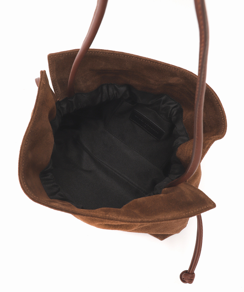 オウレンティ　キンチャクスエードバッグ AULENTTI/オウレンティ】キンチャクBAG SWEDE JOURNAL STANDARD｜《WEB