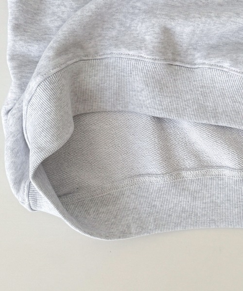 CANAL JEAN（キャナルジーン）の「El mar　KEEP THEMトレーナー 裏毛（スウェット・レディース・ネイビー/グレー・ONE SIZE）」の14枚目の写真