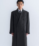 SINSS（シンス）の「Classic Wool Blend Tweed Coat / クラシックウールブレンドツイードコート（トレンチコート・LARGE）」