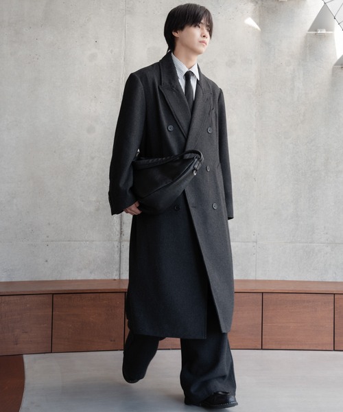 SINSS（シンス）の「Classic Wool Blend Tweed Coat / クラシック
