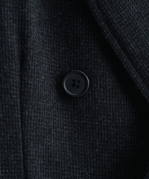 Classic Wool Blend Tweed Coat / クラシックウールブレンドツイード