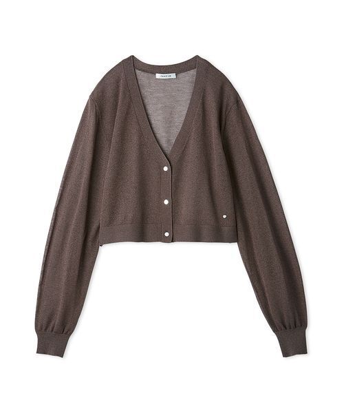 FRAY I.D シアーニットカーディガン　新品タグ付き シアーニットカーディガン（カーディガン/ボレロ）｜FRAY I.D（フレイ