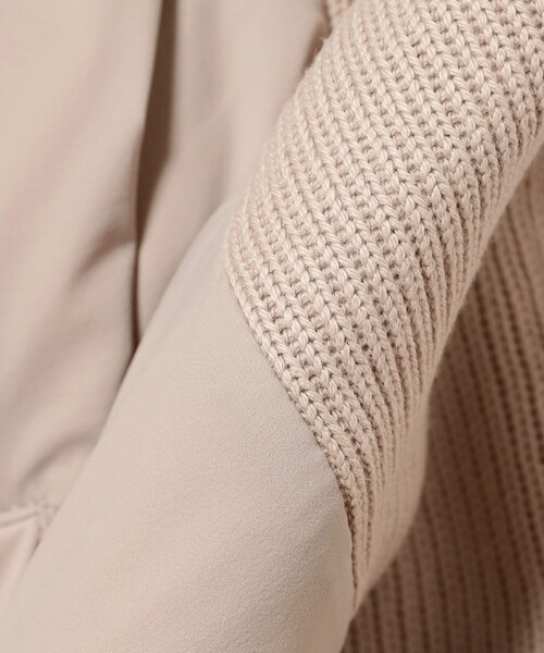 BEAMS F（ビームスエフ）の「HERNO / フーデッド ジップアップ ブルゾン（ブルゾン・メンズ・ブラウン系その他3/ネイビー・S/XL/M/L）」の9枚目の写真