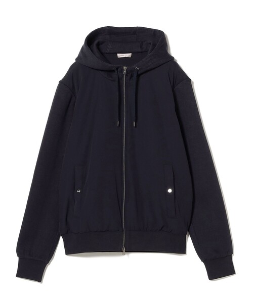 BEAMS F（ビームスエフ）の「HERNO / フーデッド ジップアップ ブルゾン（ブルゾン・メンズ・ブラウン系その他3/ネイビー・S/XL/M/L）」の10枚目の写真