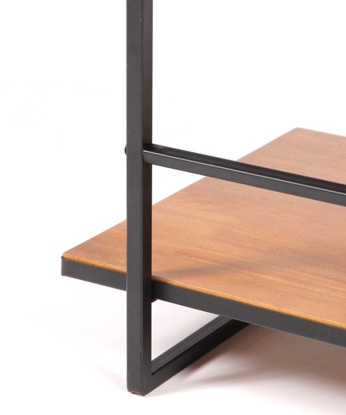 ウッド＆アイアン5段シェルフ（家具）｜studio CLIP（スタディオ