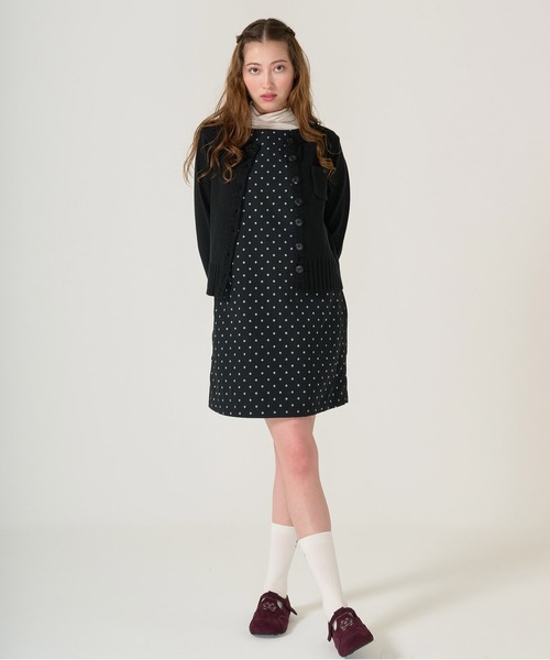 ワンピース クラシカル ミニ丈ジャンスカ TINAJOJUN クラシカル ミニ丈ジャンスカ TINA：JOJUN（ワンピース）｜TINA