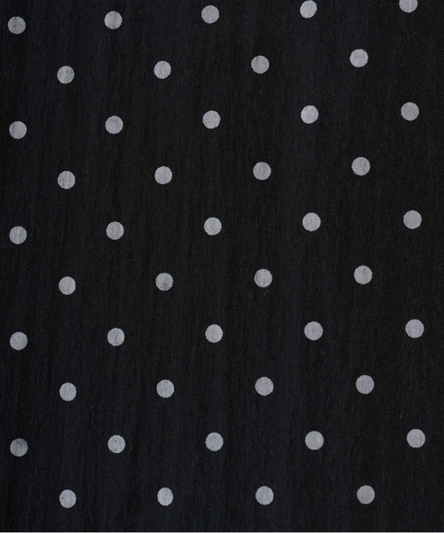 ドット柄 ミニ丈 ジャンスカ TINA：JOJUN（ワンピース）｜TINA