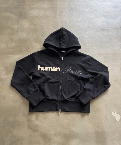 SHAGGIE（シャギー）の「【セットアップ】フルジップフーディスウェットパーカー（パーカー・レディース・ブラック/ベージュ/グレー・MEDIUM/LARGE）」の15枚目の写真