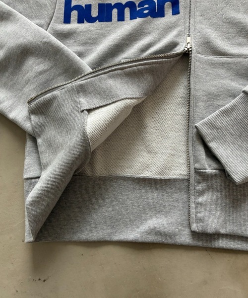 SHAGGIE（シャギー）の「【セットアップ】フルジップフーディスウェットパーカー（パーカー・レディース・ブラック/ベージュ/グレー・MEDIUM/LARGE）」の12枚目の写真