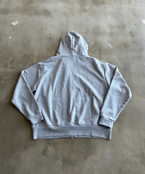 SHAGGIE（シャギー）の「【セットアップ】フルジップフーディスウェットパーカー（パーカー・レディース・ブラック/ベージュ/グレー・MEDIUM/LARGE）」の9枚目の写真