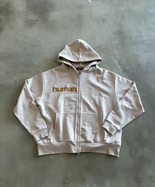 セットアップ】フルジップフーディスウェットパーカー（パーカー