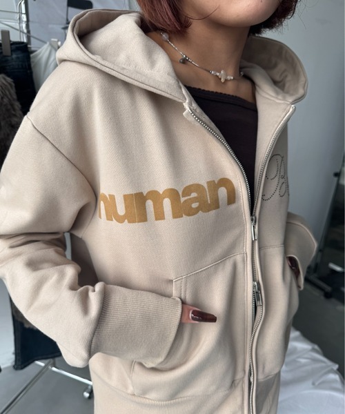 セットアップ】フルジップフーディスウェットパーカー（パーカー