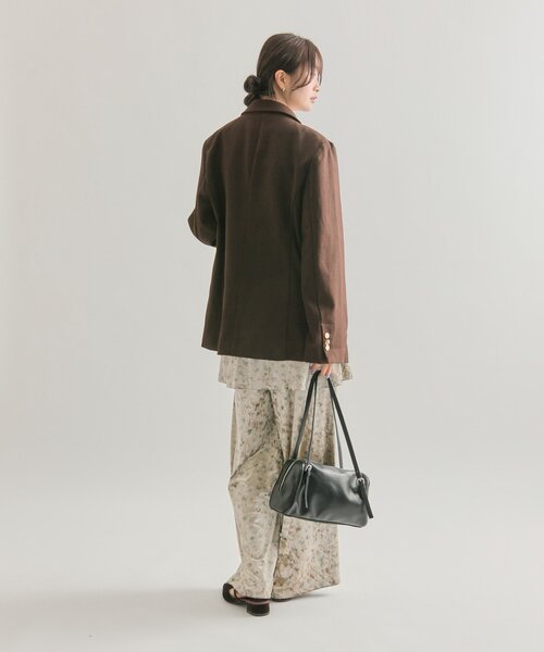 フラワーベロア セットアップ（その他パンツ）｜mystic