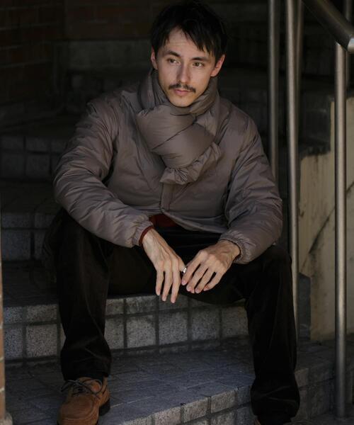 NANGA（ナンガ）の「『別注』NANGA×DOORS　DOWN MUFFLER（マフラー・メンズ・ブラック/グレー/モカ/チャコールグレー/ブルー・-）」の15枚目の写真