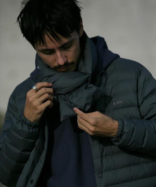 NANGA（ナンガ）の「『別注』NANGA×DOORS　DOWN MUFFLER（マフラー・メンズ・ブラック/グレー/モカ/チャコールグレー/ブルー・-）」の22枚目の写真