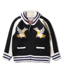 HOUSTON スカジャン 鷲 楽天市場】HOUSTONヒューストン◇HST 別珍スカジャン◇◇HAWK◇50903