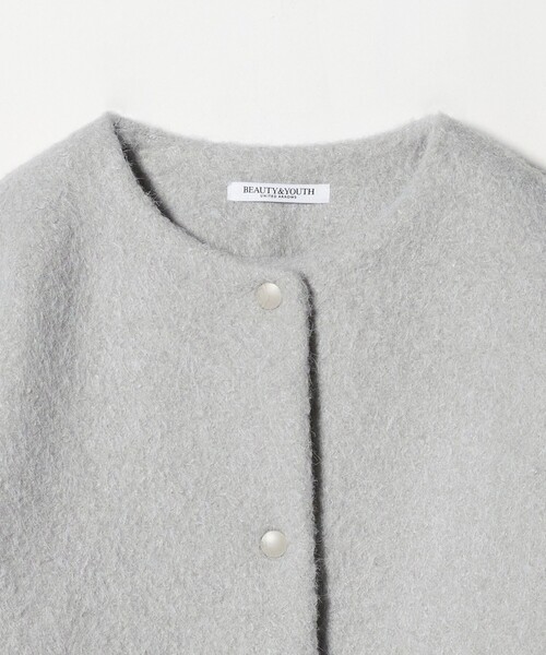 ブークレ ノーカラーブルゾン（その他アウター）｜BEAUTY&YOUTH UNITED