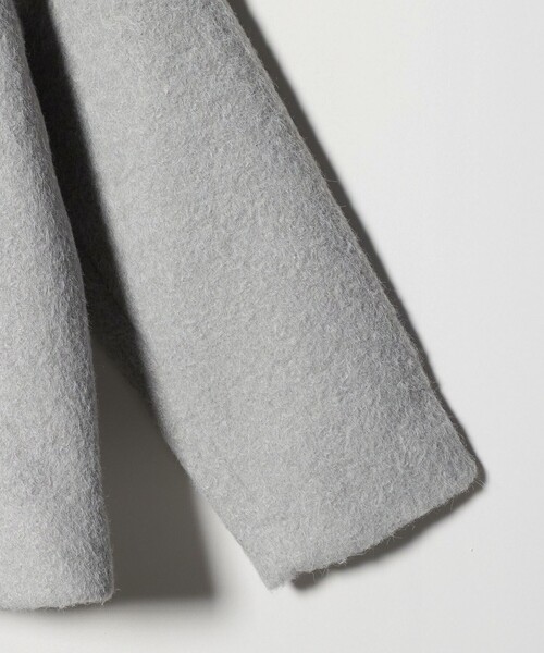 BEAUTY&YOUTH UNITED ARROWS(ビューティーアンドユースユナイテッドアローズ)の「ブークレ ノーカラーブルゾン(その他アウター・レディース・ダークグレー/オフホワイト/ライトグレー・XS/M/S)」の15枚目の写真