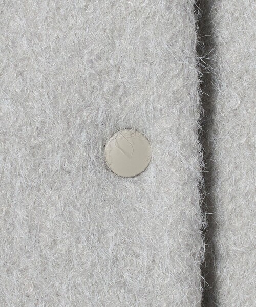 BEAUTY&YOUTH UNITED ARROWS(ビューティーアンドユースユナイテッドアローズ)の「ブークレ ノーカラーブルゾン(その他アウター・レディース・ダークグレー/オフホワイト/ライトグレー・XS/M/S)」の11枚目の写真