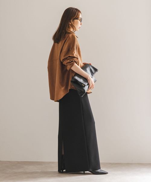 Noble（ノーブル）の「フェイクスエードオーバーシャツ（シャツ