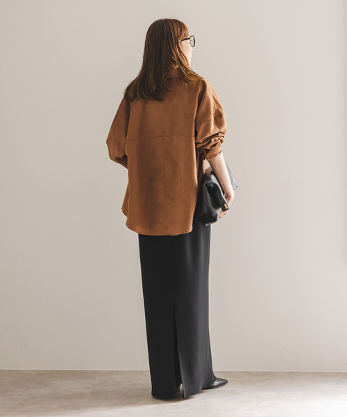 Noble（ノーブル）の「フェイクスエードオーバーシャツ（シャツ