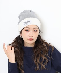 CECIL McBEE（セシルマクビー）の「BEANEE ニットビーニー ブランドパッチ（ニットキャップ/ビーニー）」