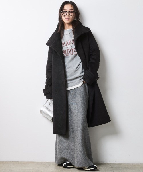 CHIC STYLE(シックスタイル)の「綿100%裏起毛ロゴプリントスウェット<大きいサイズ有>シックスタイル(スウェット・レディース・オートミール/杢グレー・3L/LL/L/M/5L/4L)」の9枚目の写真