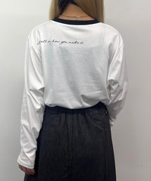 NICOLE CLUB | フォトプリントロングTシャツ(Tシャツ/カットソー)