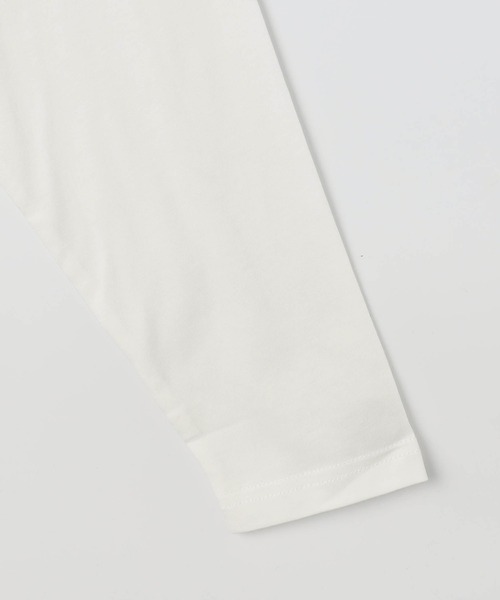 NICOLE CLUB(ニコル クラブ)の「フォトプリントロングTシャツ(Tシャツ/カットソー・レディース・ホワイト×ブラック/オフホワイト/ブラック×ホワイト・FREE)」の11枚目の写真