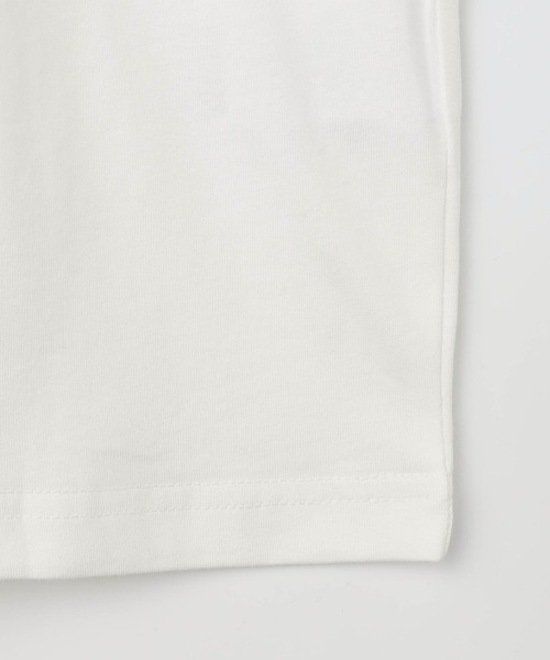 NICOLE CLUB(ニコル クラブ)の「フォトプリントロングTシャツ(Tシャツ/カットソー・レディース・ホワイト×ブラック/オフホワイト/ブラック×ホワイト・FREE)」の12枚目の写真