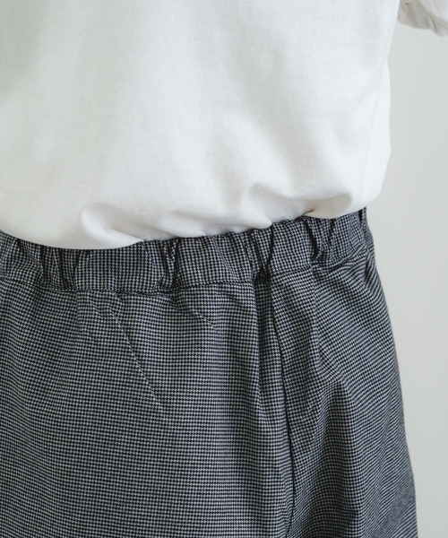 quadro（クオドロ）の「ソフトサーモストレッチタックパンツ（その他パンツ・レディース・チェック/ハウンドトゥース・FREE）」の19枚目の写真