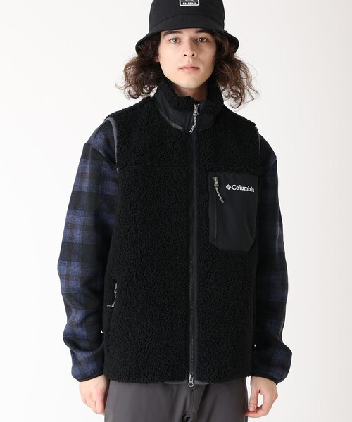 Columbia(コロンビア)の「防風 フリース Columbia/メンズ アーチャーリッジIII ベスト/コロンビア(ベスト・メンズ・ホワイト/ネイビー/ブラック・L/M/XL/S)」の2枚目の写真