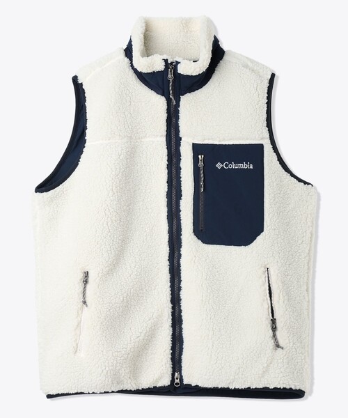 とも【美品】コロンビアボアフリースベストアーチャーリッジIIIベスト Columbia コロンビア W Archer Ridge III VEST アーチャー