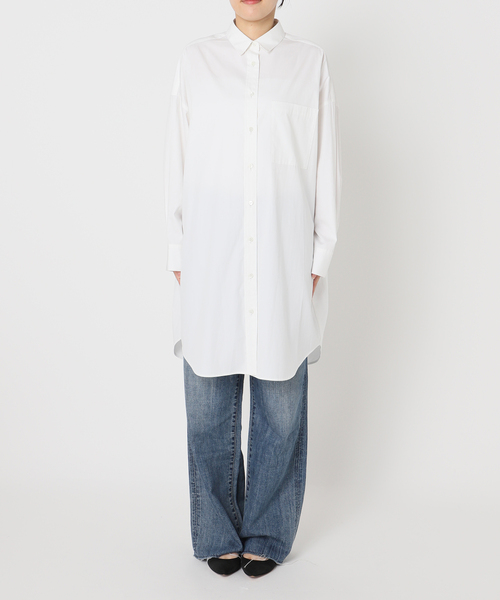 Spick & Span（スピックアンドスパン）の「シャツミニワンピース（シャツワンピース・レディース・ホワイト/その他10・FREE）」の8枚目の写真