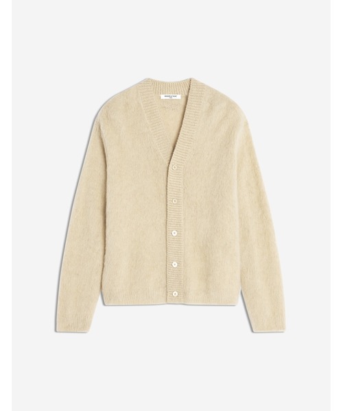 メゾンキツネカーディガン xxl MAISON KITSUNÉ グレー Vネック