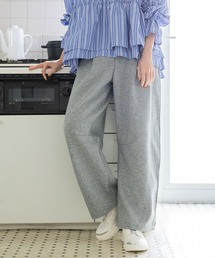 Elura | スウェットカーブパンツ/607527(スウェットパンツ)