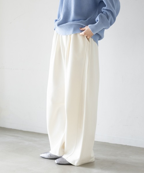 Elura（エルーラ）の「スウェットカーブパンツ/607527（スウェットパンツ・レディース・ブラック/グレー・FREE）」の22枚目の写真