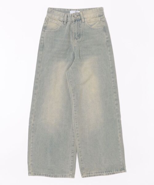 urge:(アージコロン )の「【URGE:】ハイウエスト ワイド デニム パンツ(デニムパンツ・レディース・ブルー・SMALL/MEDIUM/LARGE/X-LARGE)」の5枚目の写真