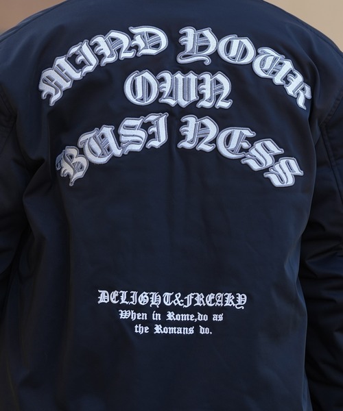 adamsJUGGLER（アダムスジャグラー）の「RTEGロッツオブO.E MA1（MA-1・メンズ・ブラック・S/M/L/XL）」の11枚目の写真