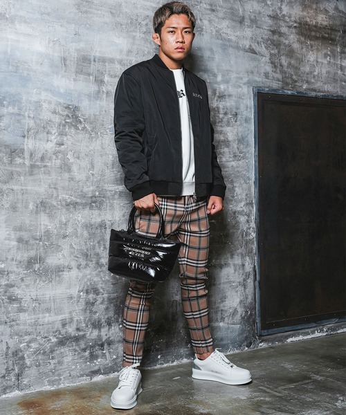 adamsJUGGLER（アダムスジャグラー）の「RTEGロッツオブO.E MA1（MA-1・メンズ・ブラック・S/M/L/XL）」の13枚目の写真