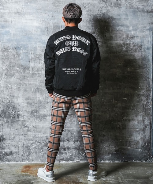 adamsJUGGLER（アダムスジャグラー）の「RTEGロッツオブO.E MA1（MA-1・メンズ・ブラック・S/M/L/XL）」の18枚目の写真