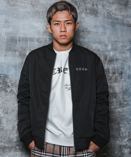 adamsJUGGLER（アダムスジャグラー）の「RTEGロッツオブO.E MA1（MA-1・メンズ・ブラック・S/M/L/XL）」の22枚目の写真