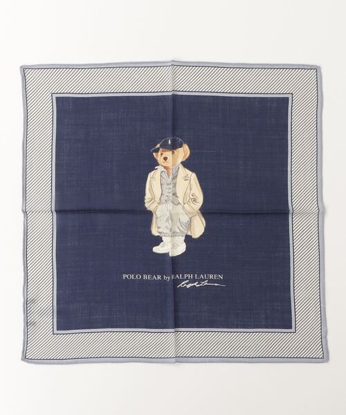 Polo ベア ウールシルク バンダナ（バンダナ/スカーフ）｜POLO RALPH