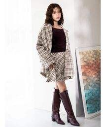 MERCURYDUO | オリジナルロービングチェックミニスカパン(その他パンツ)