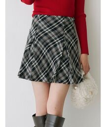 MERCURYDUO | オリジナルロービングチェックミニスカパン(その他パンツ)