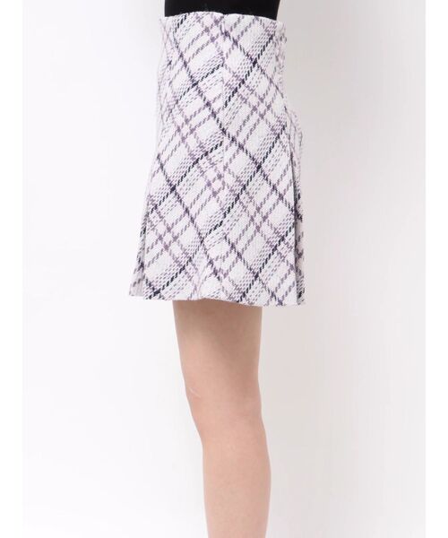 MERCURYDUO(マーキュリーデュオ)の「オリジナルロービングチェックミニスカパン(その他パンツ・レディース・ブラック/オフホワイト/パープル/レッド・SMALL/MEDIUM)」の15枚目の写真