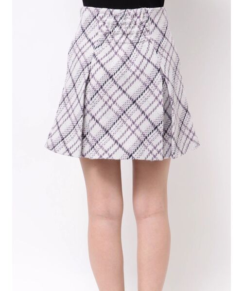 MERCURYDUO(マーキュリーデュオ)の「オリジナルロービングチェックミニスカパン(その他パンツ・レディース・ブラック/オフホワイト/パープル/レッド・SMALL/MEDIUM)」の16枚目の写真