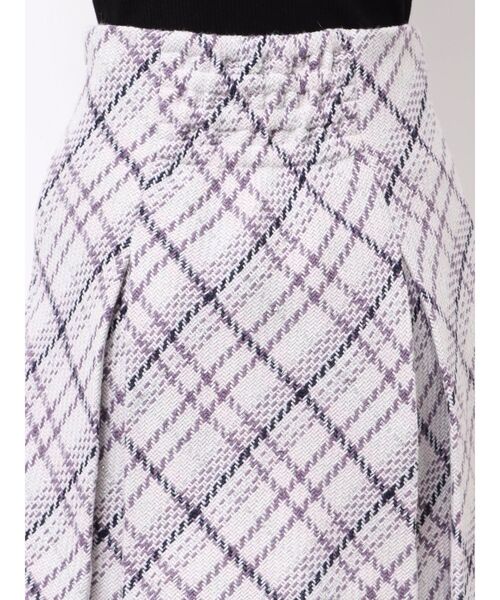 MERCURYDUO(マーキュリーデュオ)の「オリジナルロービングチェックミニスカパン(その他パンツ・レディース・ブラック/オフホワイト/パープル/レッド・SMALL/MEDIUM)」の17枚目の写真