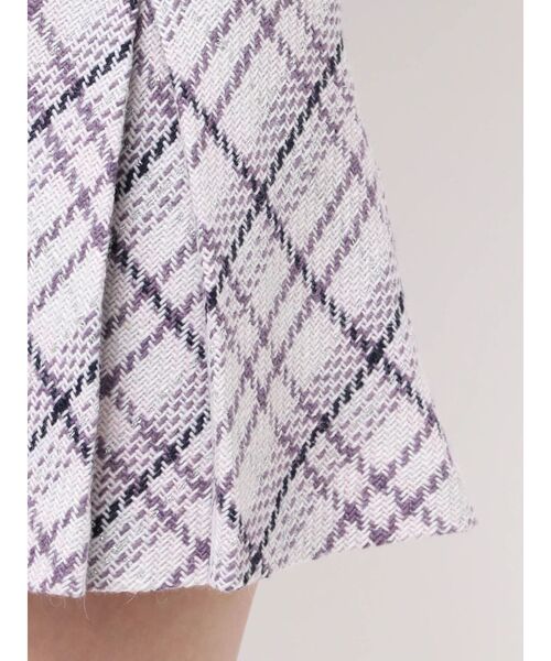 MERCURYDUO(マーキュリーデュオ)の「オリジナルロービングチェックミニスカパン(その他パンツ・レディース・ブラック/オフホワイト/パープル/レッド・SMALL/MEDIUM)」の18枚目の写真